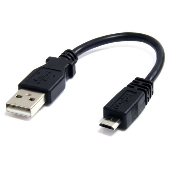 Startech.com 6" USB A to Micro B Cable UUSBHAUB6IN