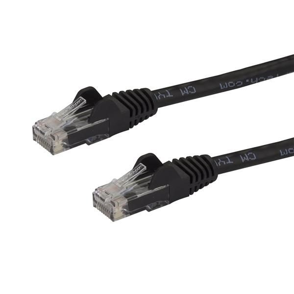 Startech.com 100#039; Black Cat6 Patch Cable N6PATCH100BK