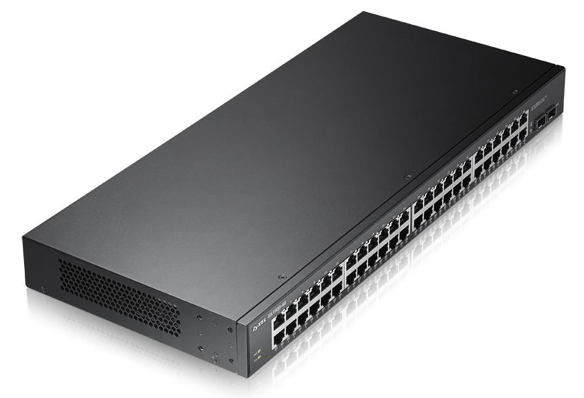 ZyXEL Communications 48 Port GbE L2 Rackmount Swtch GS1900-48