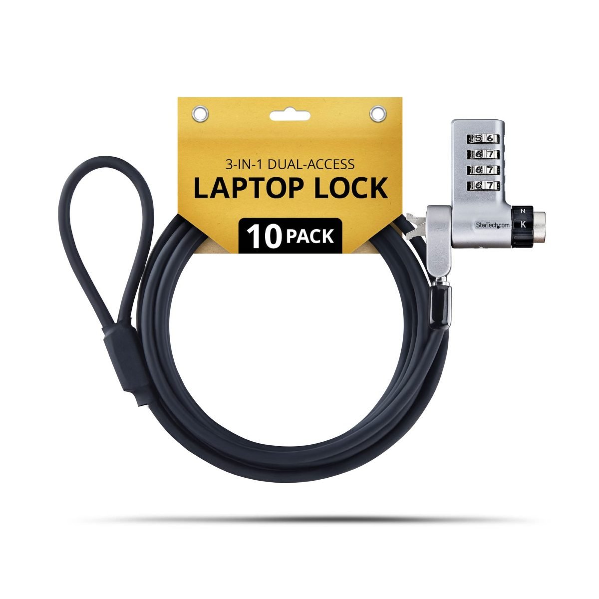 Startech.com 10-Pack 3-in-1 Laptop Lock UDUOKA10-LAPTOP-LOCK