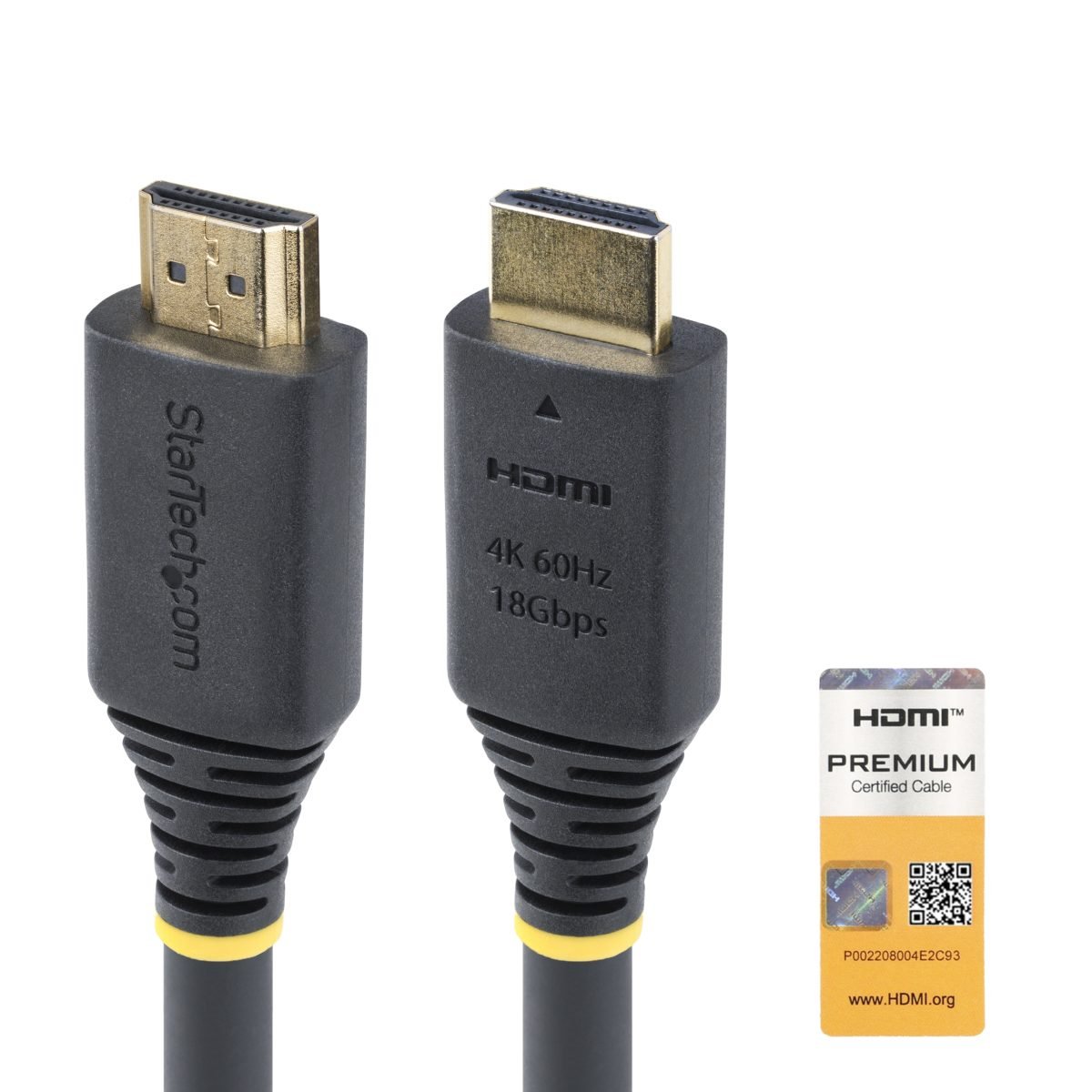 Startech.com Active High Speed HDMI Cable HDMI2-CABLE-4K60-15M