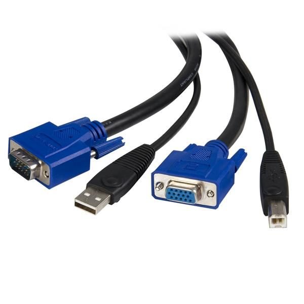 Startech.com 6#039; 2 in 1 USB KVM Cable SVUSB2N1_6