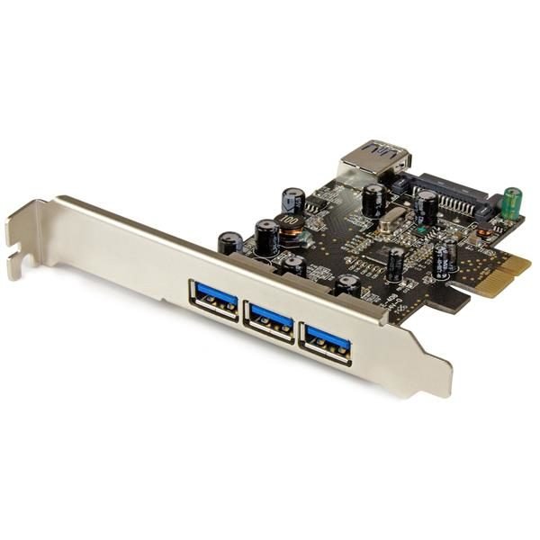 Startech.com 4 Port PCIe USB 3.0 Card PEXUSB3S42
