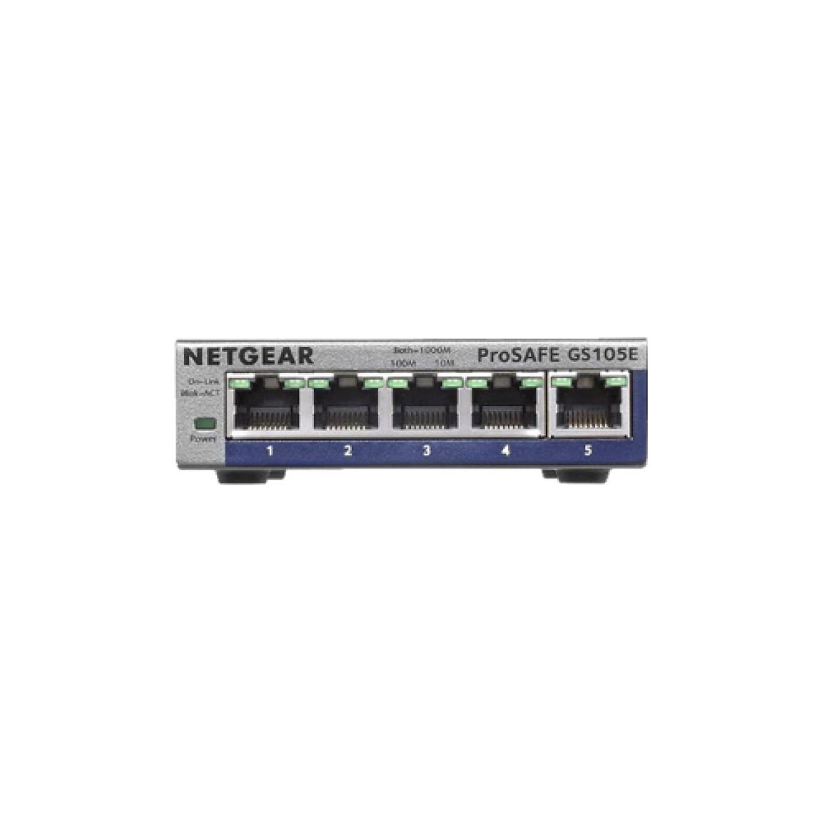 NETGEAR ProSafe Plus 5 Port Gig Switch GS105E-200NAS