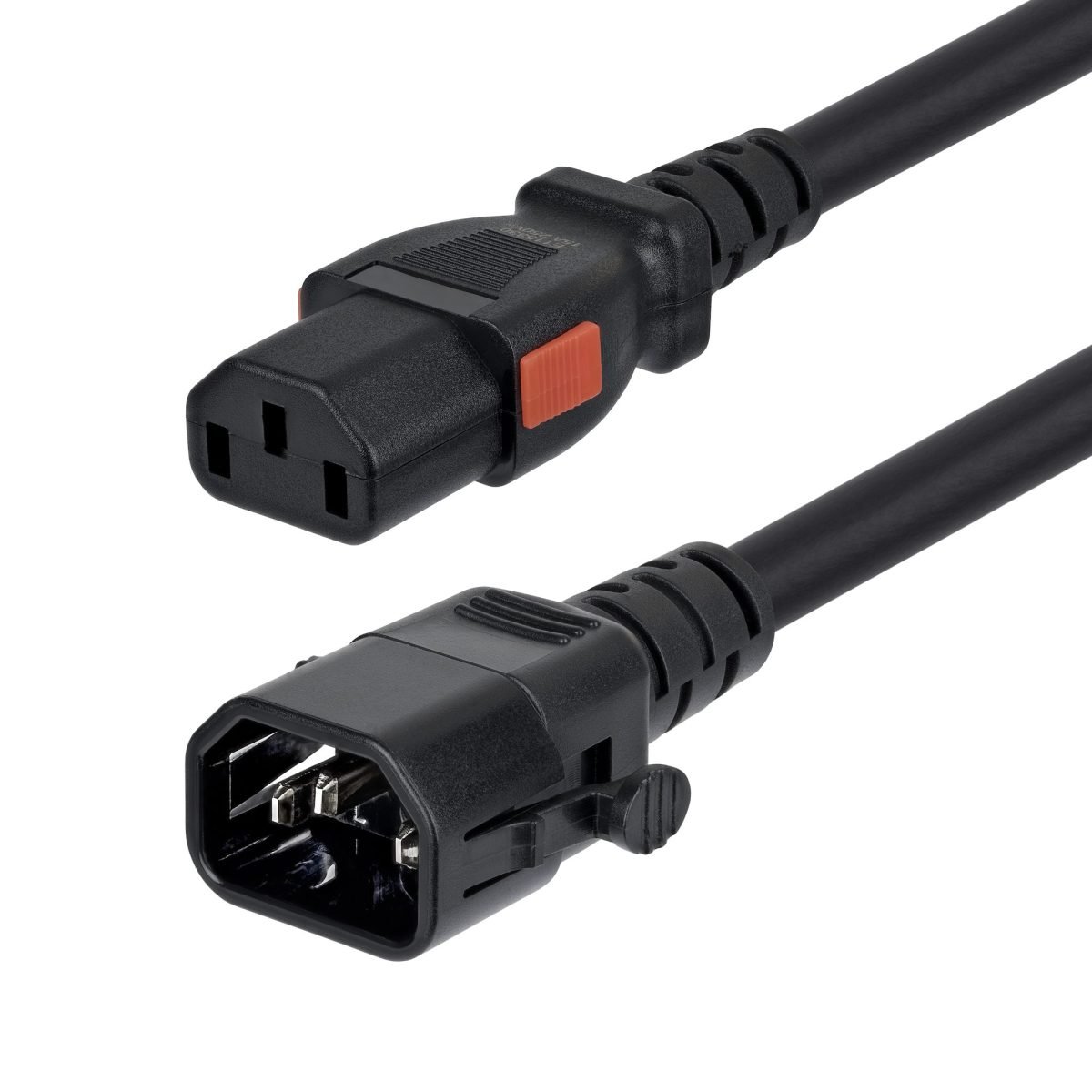 Startech.com 6ft Power Cord C14 to C13 C14LC13L14G15ABK6FT