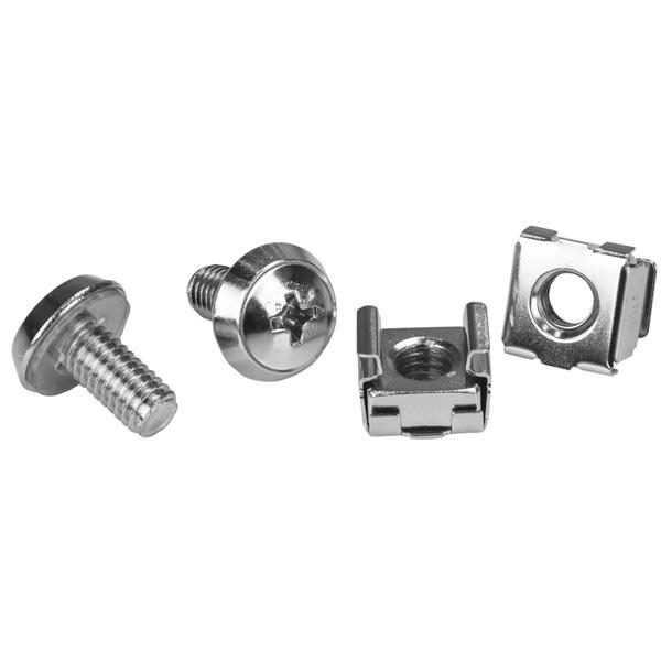Startech.com M6 Screws and Nuts 20pk TAA CABSCRWM620