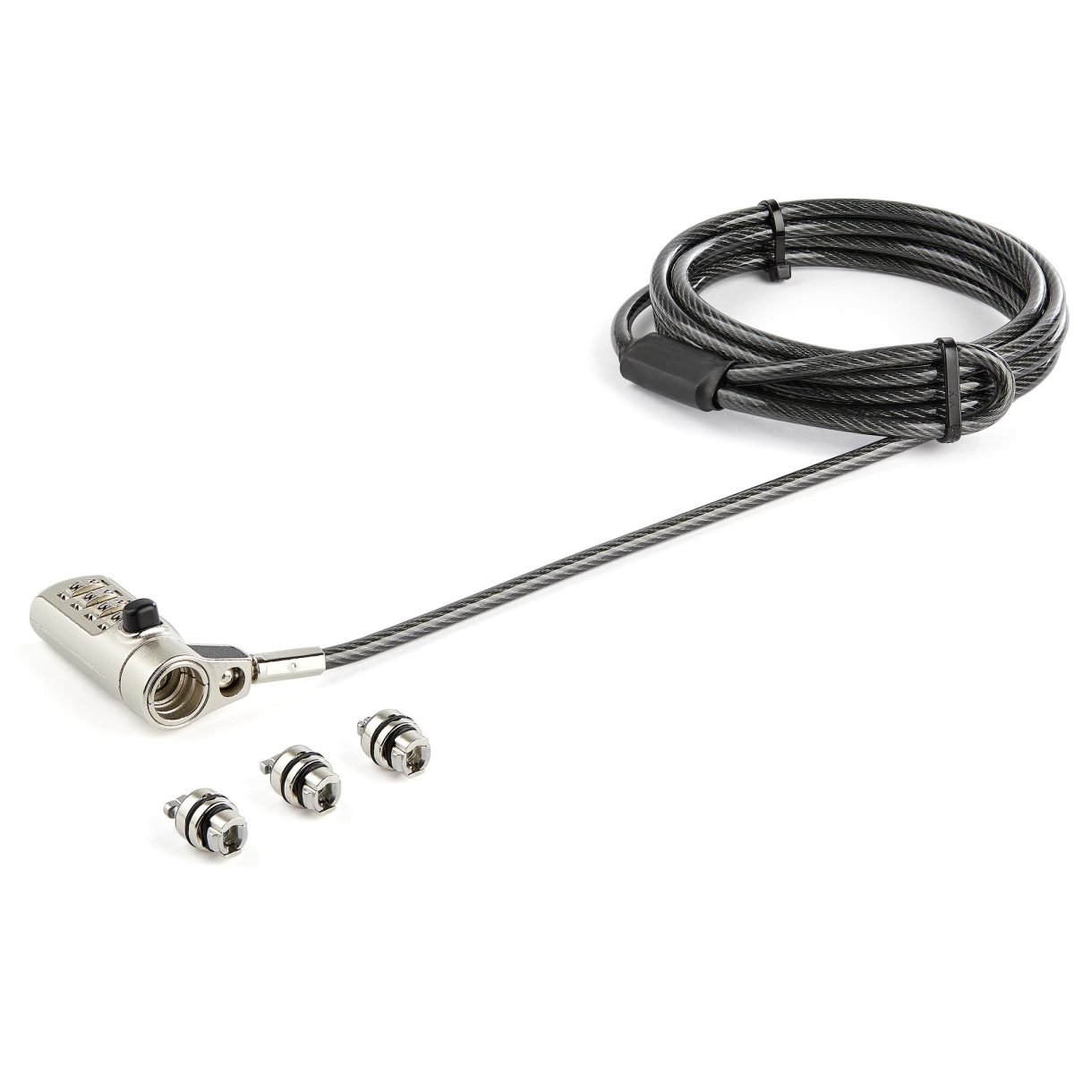 Startech.com 2m 6.6 ft. Laptop Cbl Lock TAA LTULOCK4D