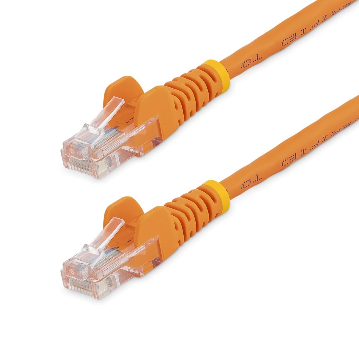 Startech.com 15ft Snagless Cat5 Patch Cable 45PATCH15OR