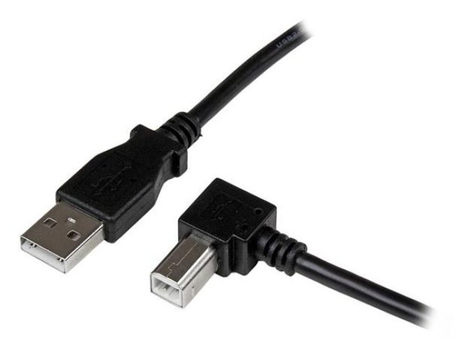 Startech.com 3m Right Angle USB B Cable USBAB3MR