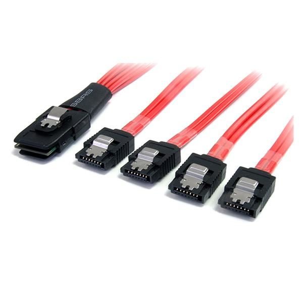 Startech.com SAS Cable SFF8087 to 4x SATA SAS8087S450