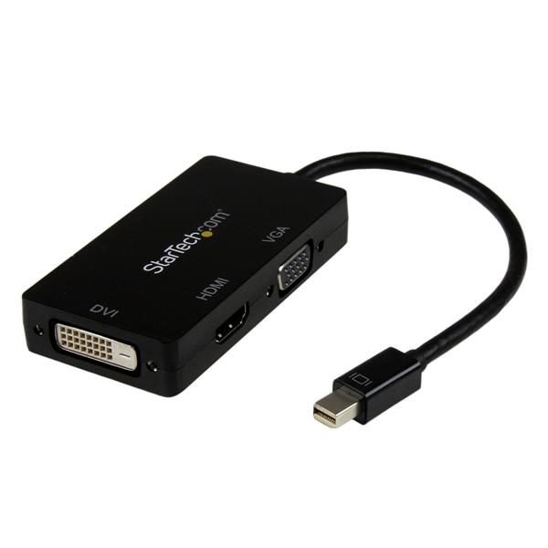 Startech.com mDP to VGA DVI HDMI Adapter MDP2VGDVHD