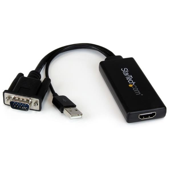 Startech.com VGA to HDMI Adapter w Audio VGA2HDU