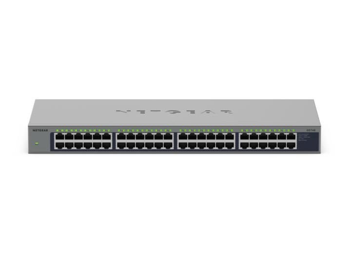 NETGEAR 48-Port Gig Unmanaged Switch GS748-100NAS