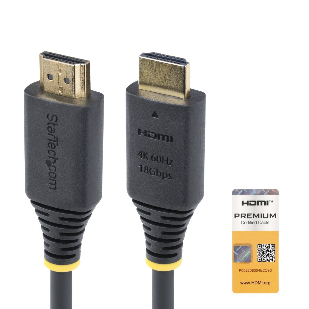 Startech.com Premium Certified HDMI Cable HDMI2-CABLE-4K60-50C
