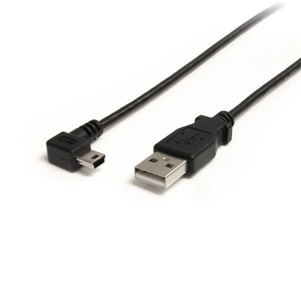 Startech.com 6#039; Right Angle Mini USB Cable USB2HABM6RA