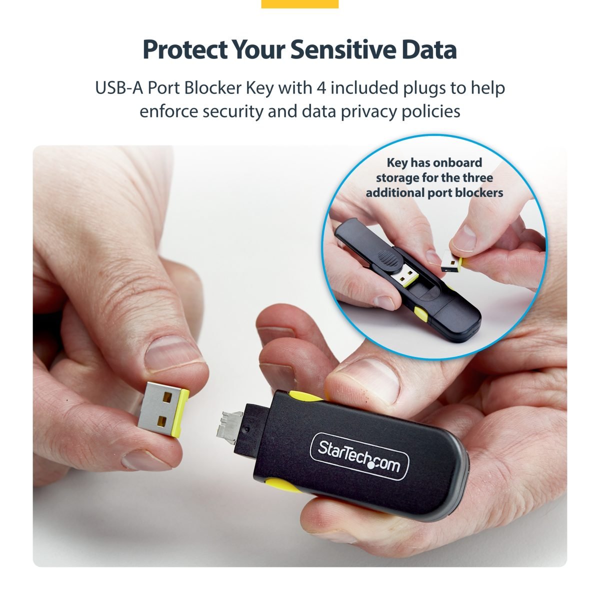 Startech.com USB A Port Blocker Key USB-A-PORT-BLOCKER