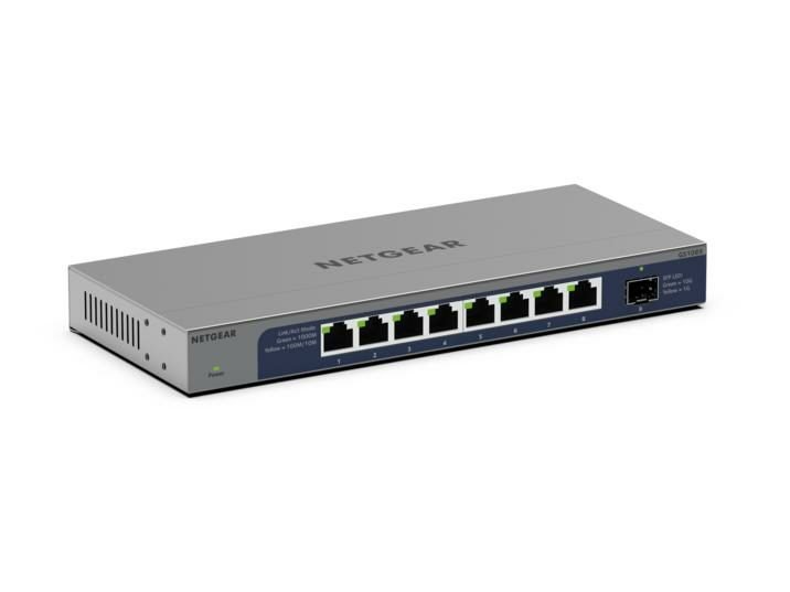 NETGEAR 8PT GIG UM +1P 10G SFP+ UPLINK GS108X-100NAS