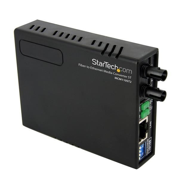 Startech.com MM Fiber Media Cnvtr ST TAA MCM110ST2