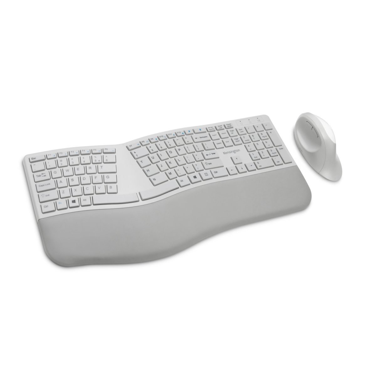 Kensington ProFitErgo WL Gray Kb  Mouse K75407US