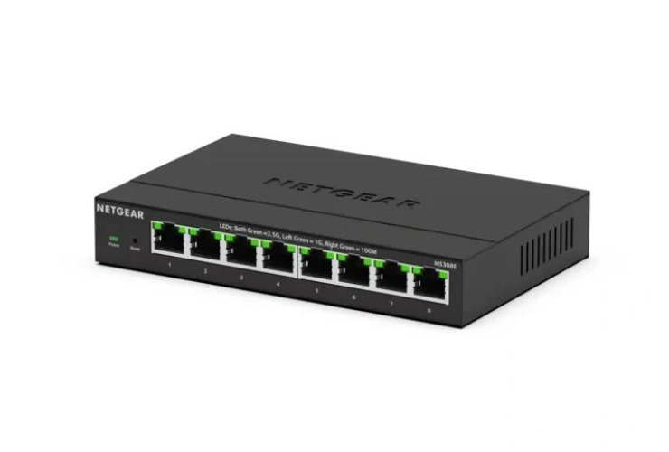 NETGEAR 8PT MULTIGIG PLUS SWITCH MS308E-100NAS