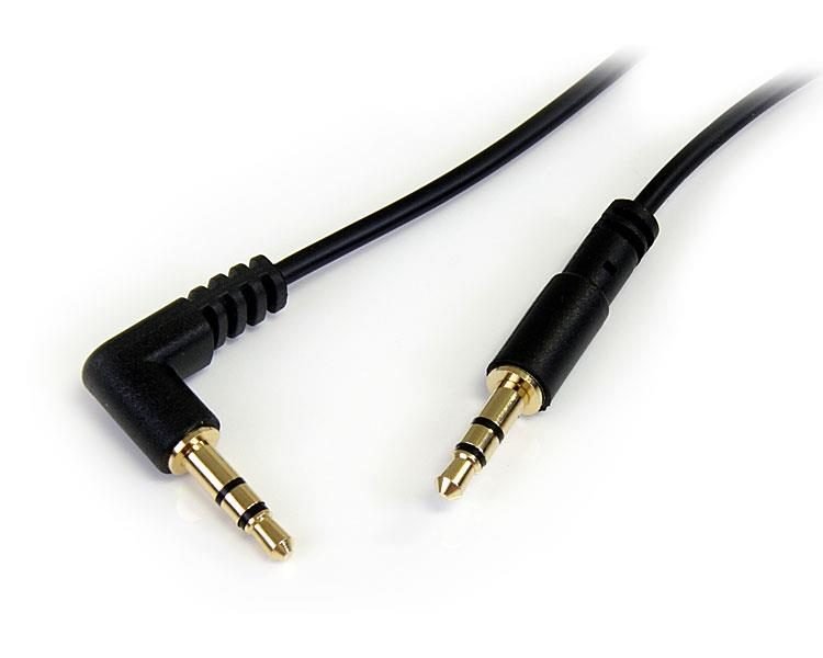 Startech.com 3.5 Right Angle Stereo Cable MU6MMSRA