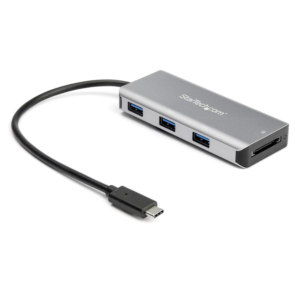 Startech.com 3 Port USB C Hub SD Reader TAA HB31C3ASDMB
