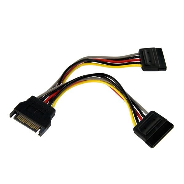 Startech.com 6" SATA Power Y Splitter Cable PYO2SATA