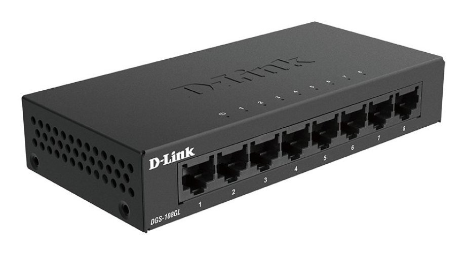 D-Link Systems 8 Port Gig Desktop Switch DGS-108GL