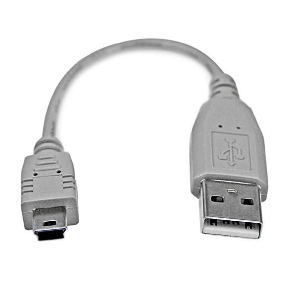 Startech.com 6in Mini USB 2.0 Cable USB2HABM6IN