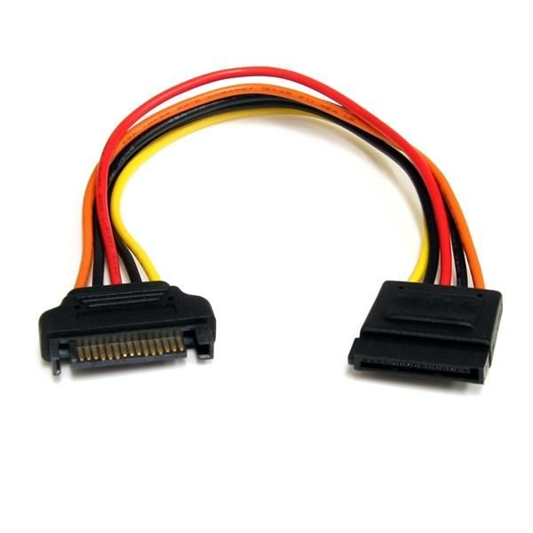 Startech.com 8" 15 pin SATA Power Ext Cable SATAPOWEXT8