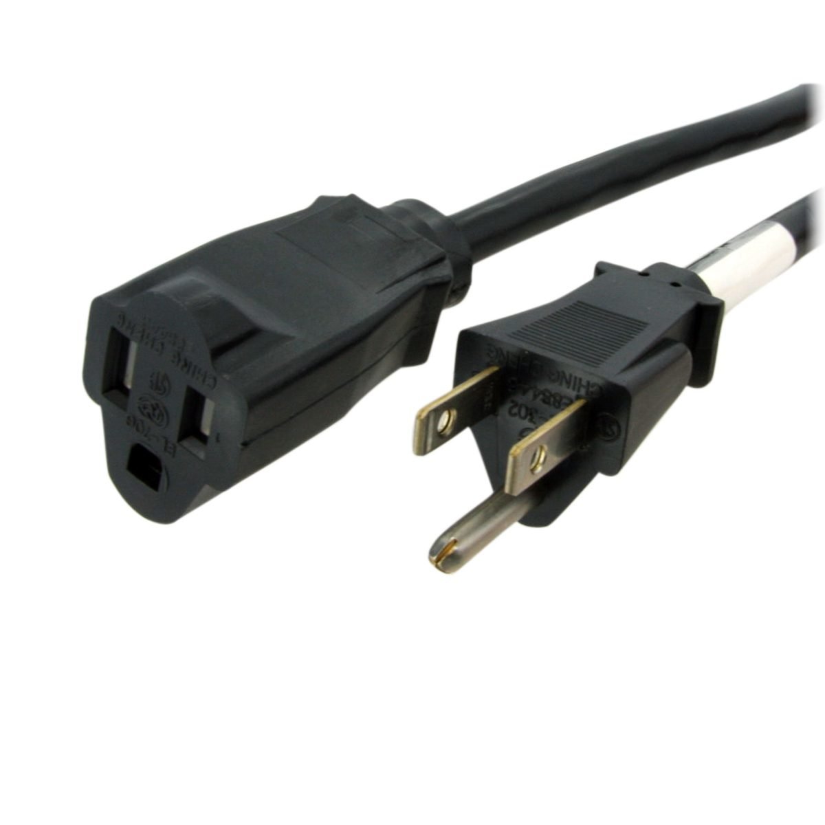 Startech.com 10#039; 14AWG Power Cord Extension PAC1011410
