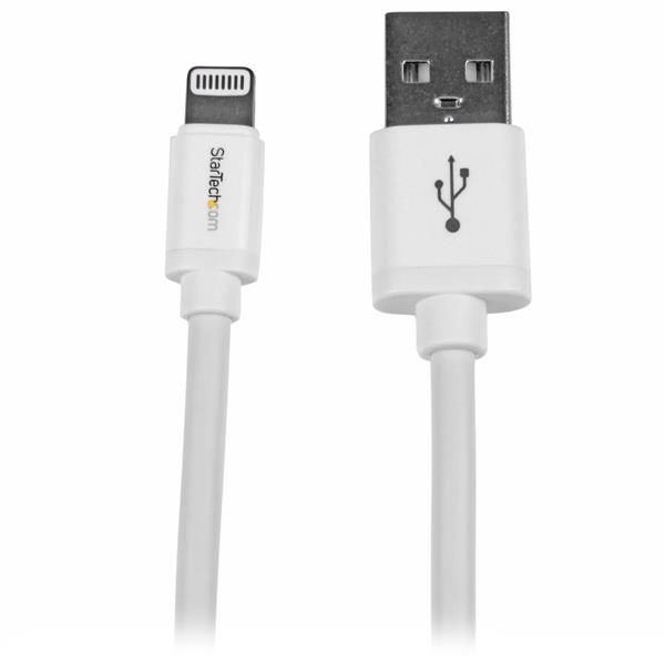 Startech.com 2m Lightning to USB Cable USBLT2MW