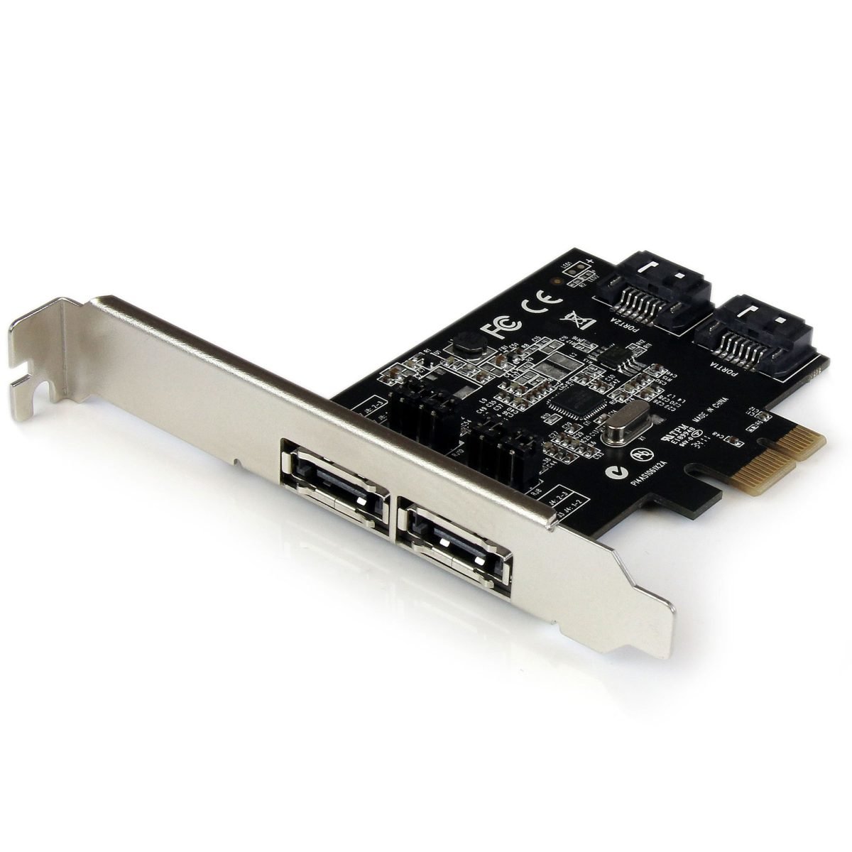 Startech.com 2x PCIe SATA III eSATA Card PEXESAT322I