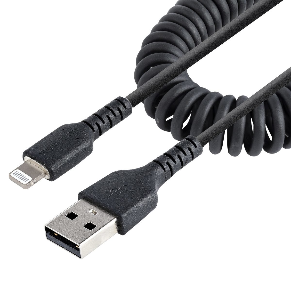 Startech.com USB to Lightning Cable Coiled RUSB2ALT50CMBC