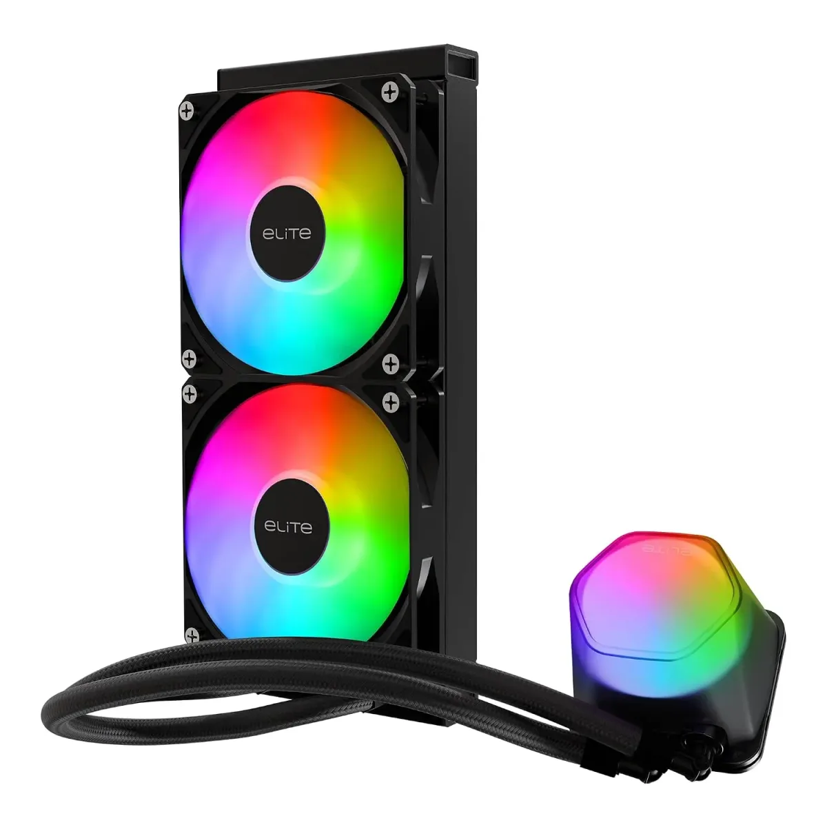 Coolermaster 240 Elite Liquid AIO CPU ELW-D24M-A21DA-R1