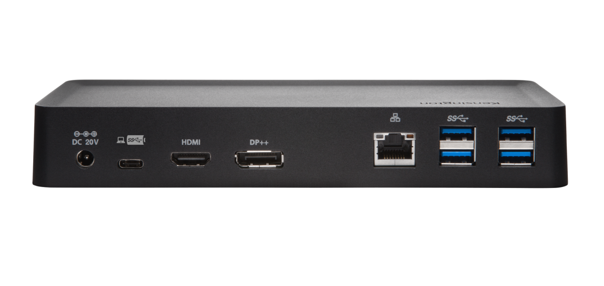 AbilityOne SKILCRAFT Universal Docking Station, USB-C and USB 3.0, Dual 2K, Windows Mac, with 7025-00-NIB-0014