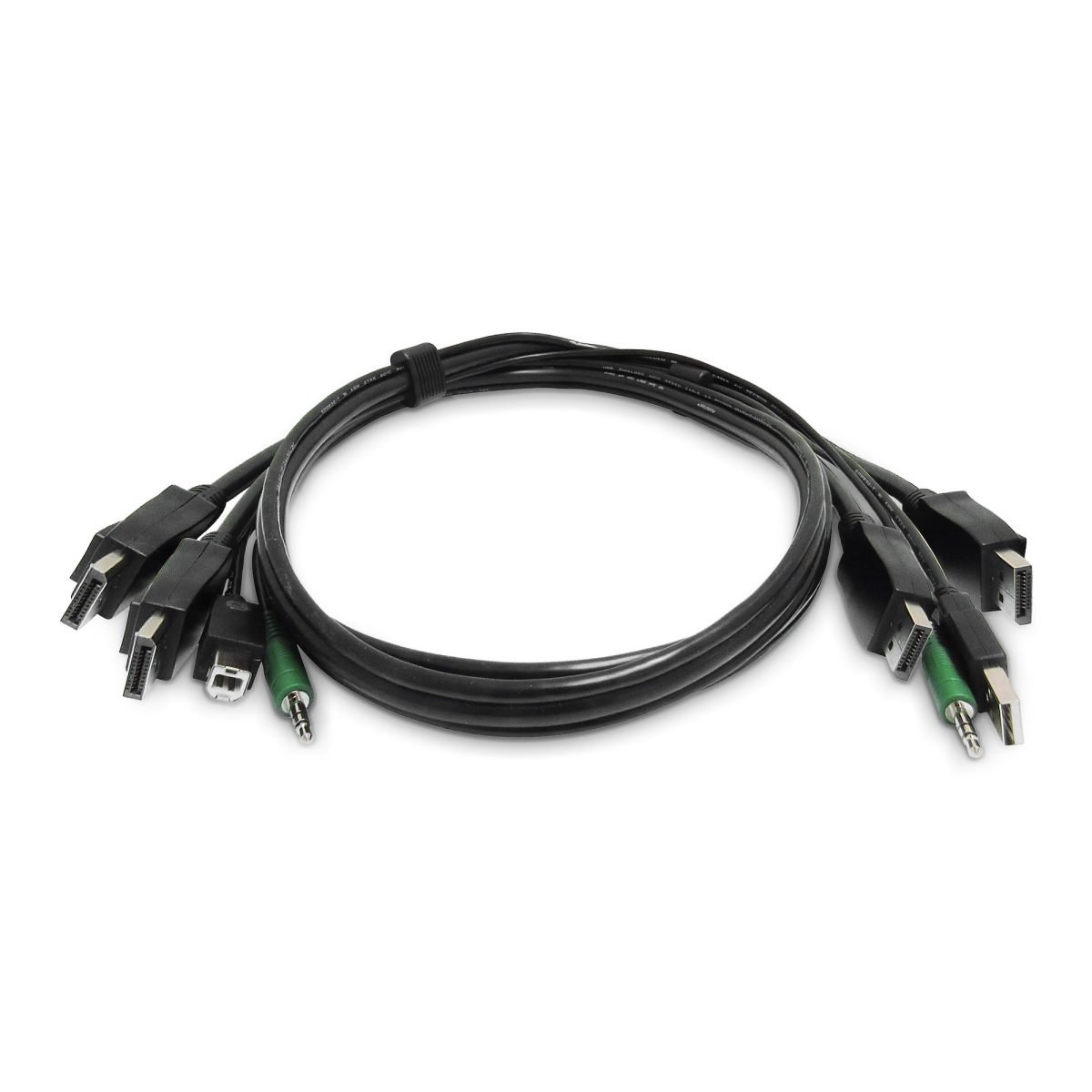Startech.com Dual DisplayPort KVM Cable SK2DPMMKVM06-TAA-2U