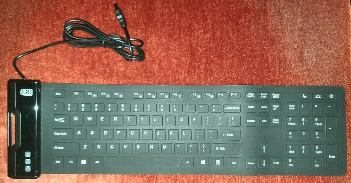 Adesso Antimicrobial Flex Full USB KB AKB-232UB