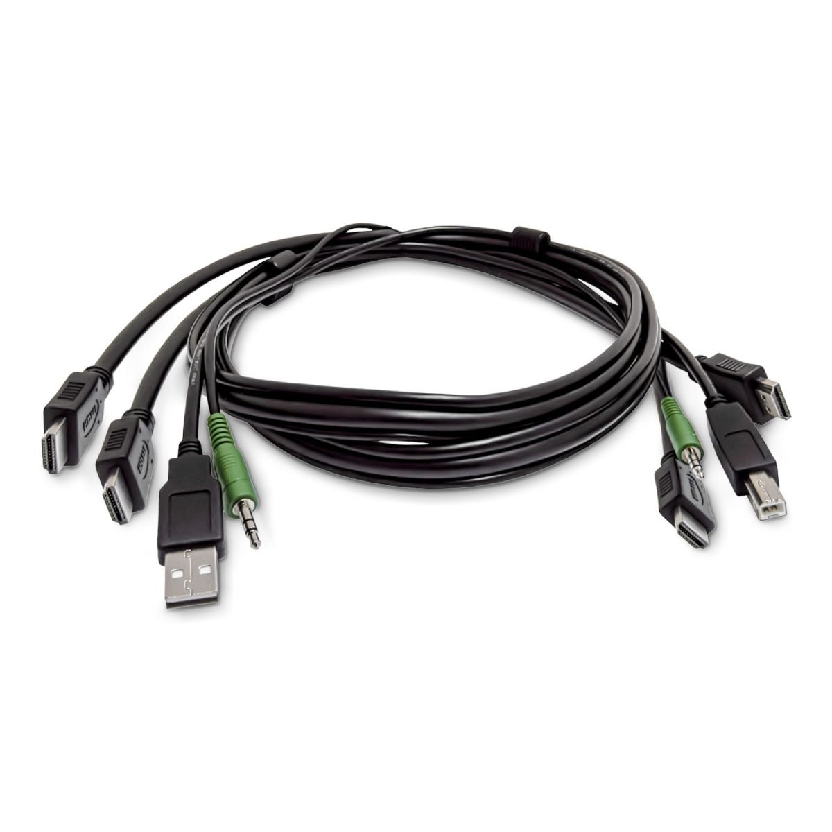 Startech.com Dual HDMI KVM Cable USB 2.0 SK2HDMMKVM10-TAA