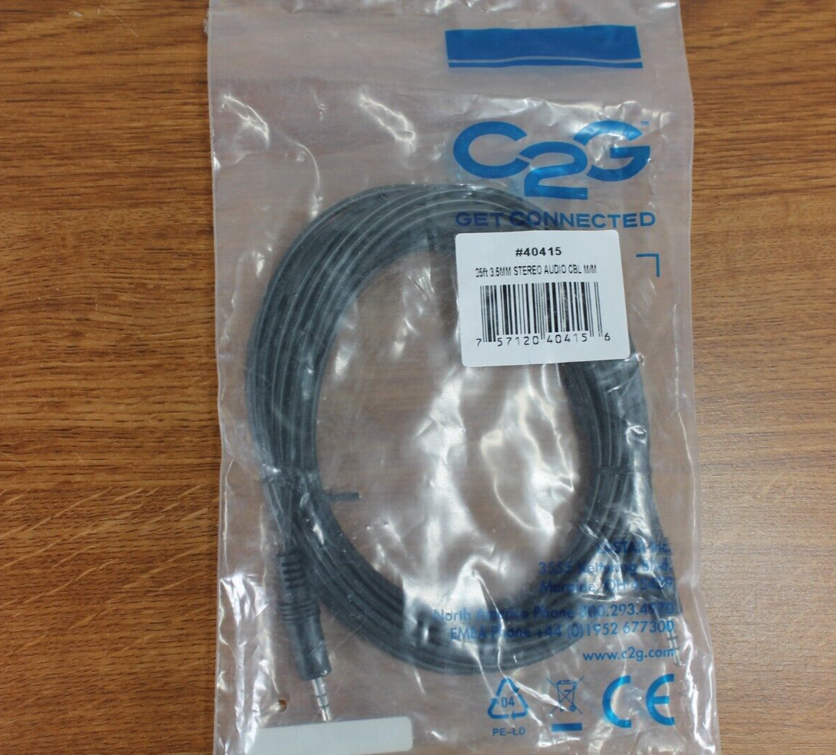 C2G 25#039; 3.5mm M to AudioCable 40415