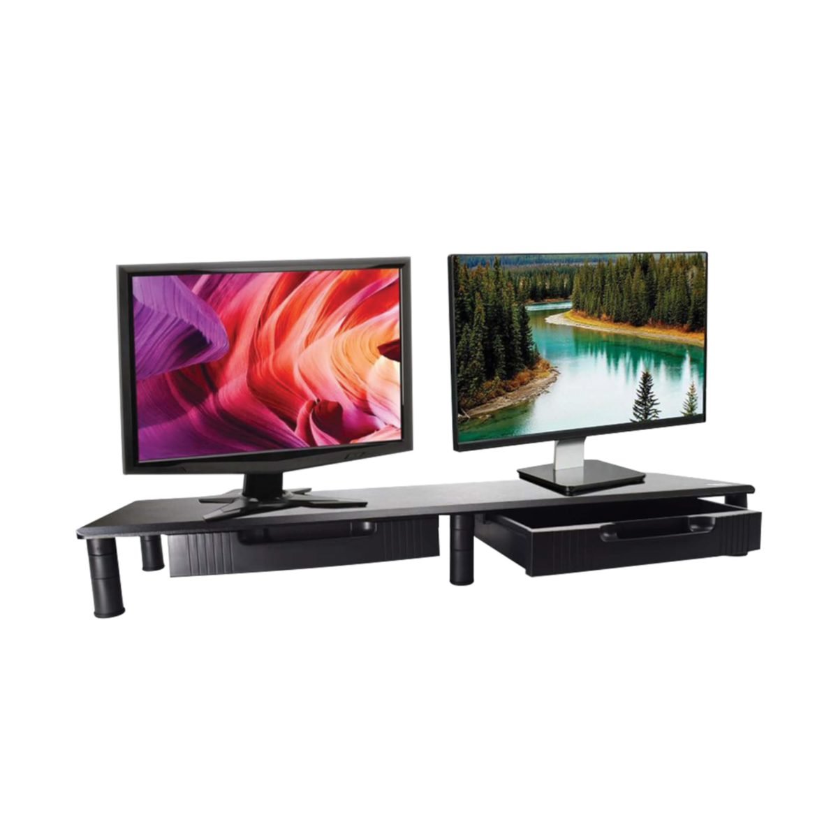 Eaton DUAL MONITOR RISER W STRG MR4011DTAA