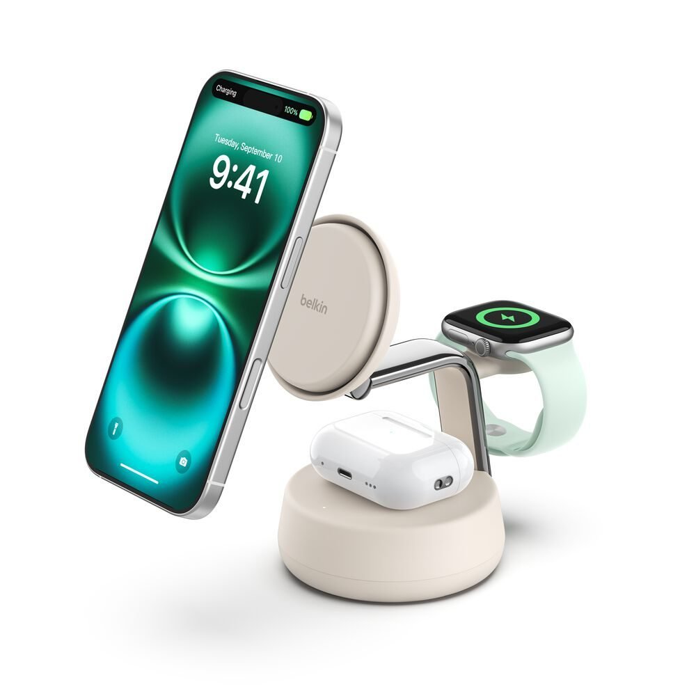 Belkin 25W QI2 3IN1 WIZ040ttSD