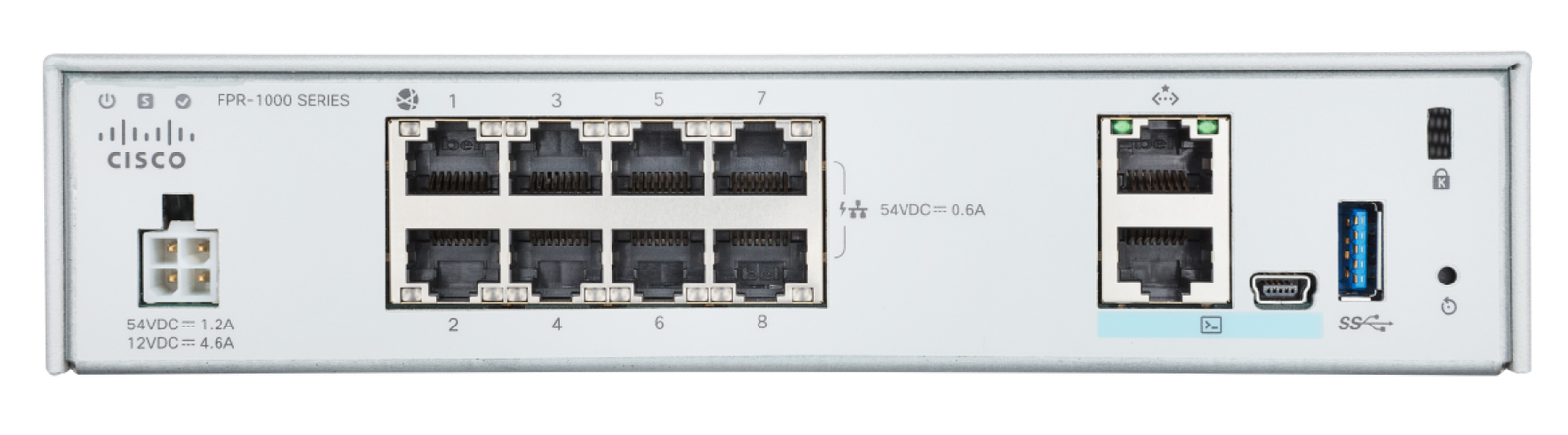 Cisco Systems Firepower 1010E ASA Non-PoE FPR1010E-ASA-K9