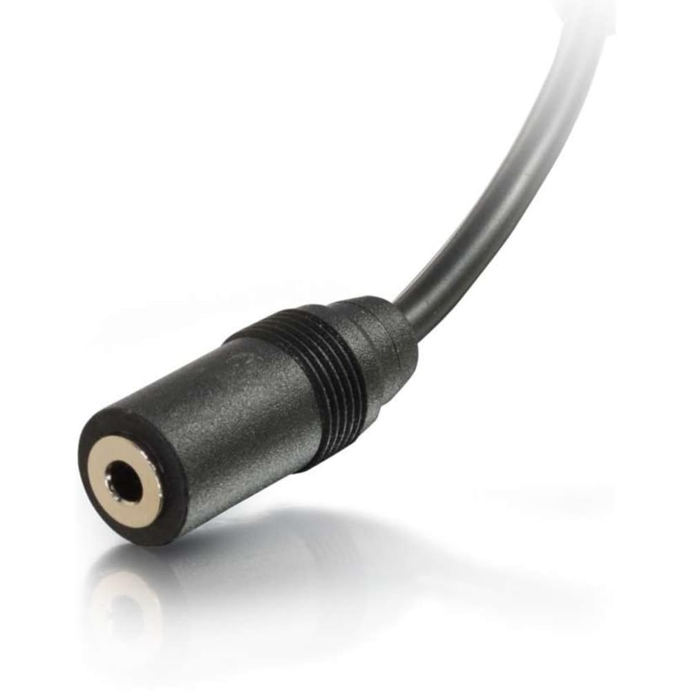 C2G HDMI VGA 3.5MM SGL-GANG WP ALU 60144