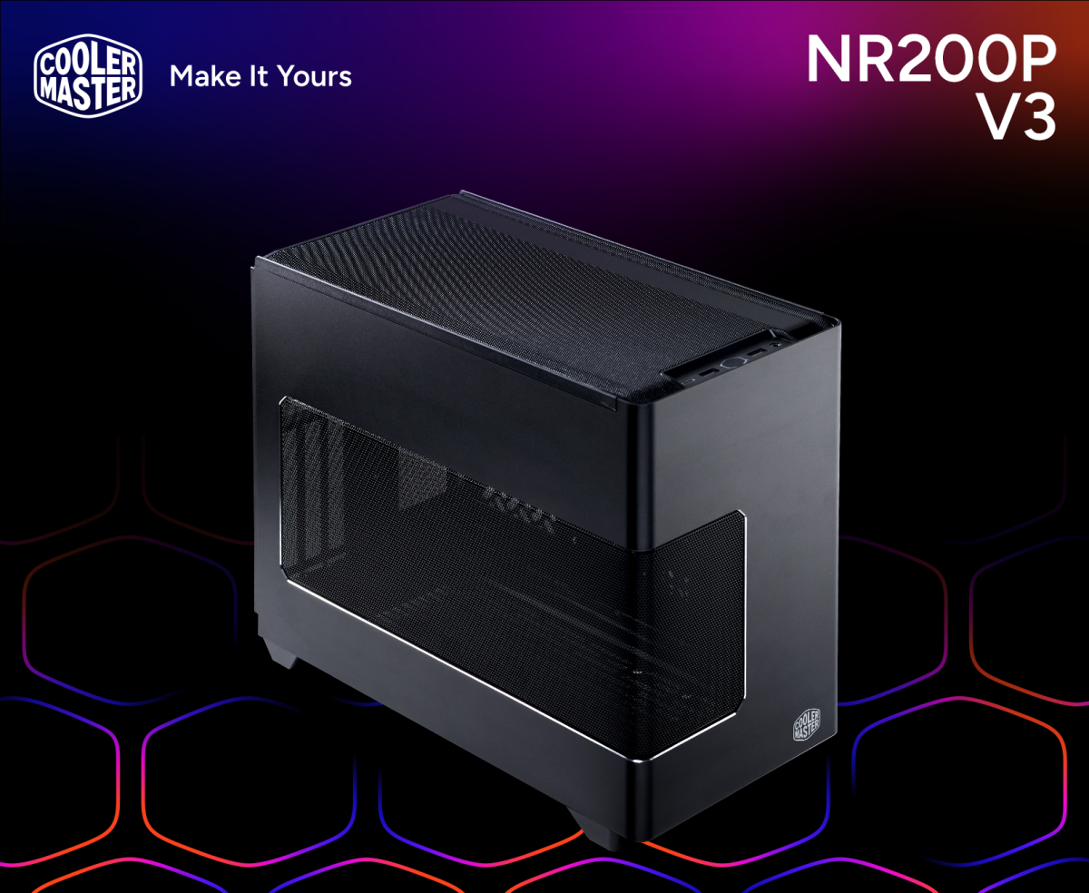 Coolermaster NR200P MAX V2 Case NR200PV3-KWNN-S00