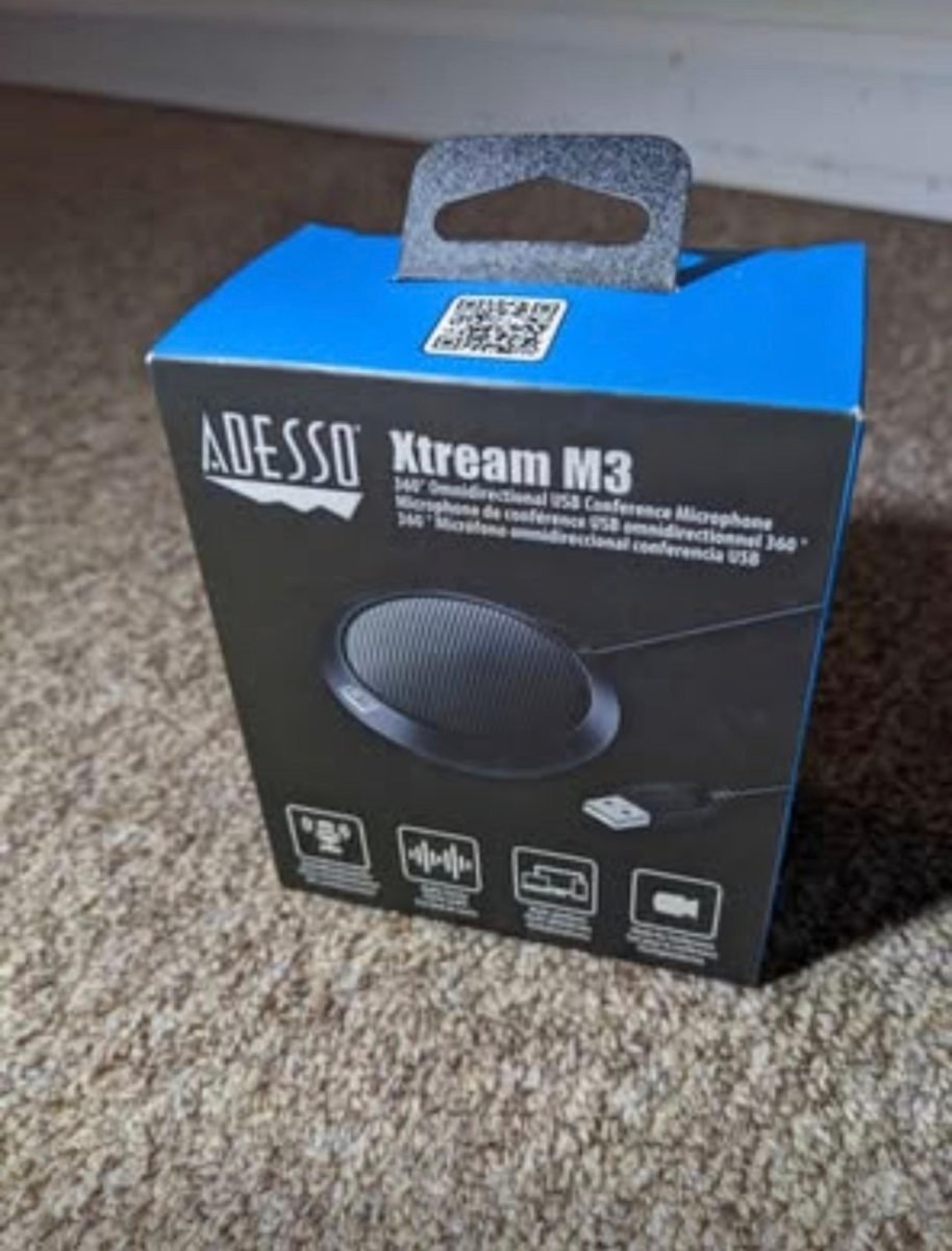 Adesso 360 Omnidirectional USB Mic XtreamM3