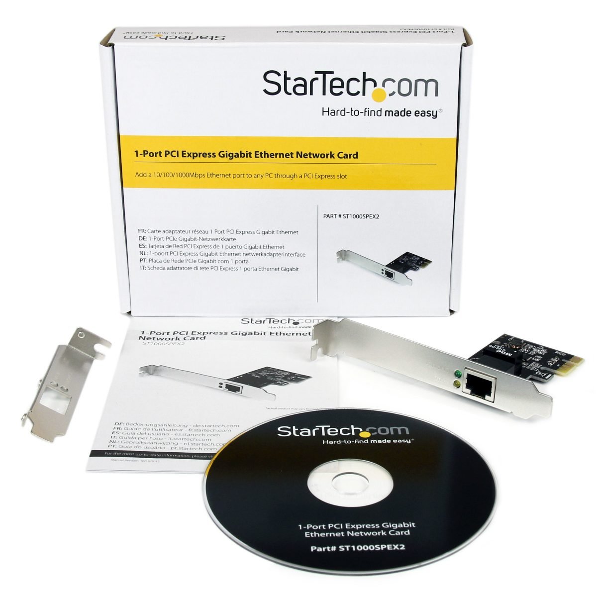 Startech.com PCIe Gigabit Network Adapter ST1000SPEX2