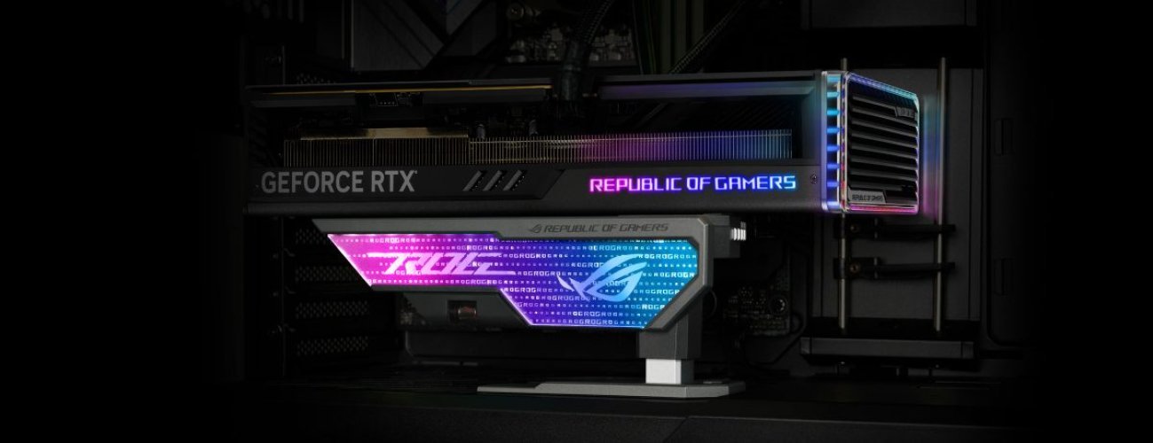 ASUS XH01/GRY/ARGB/VGA HOLDER//