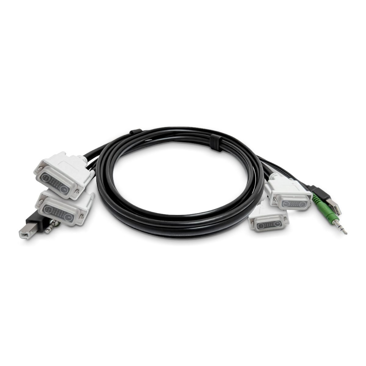 Startech.com 6ft/1.8m Dual DVI KVM Cable SK2DVMMKVM06-TAA