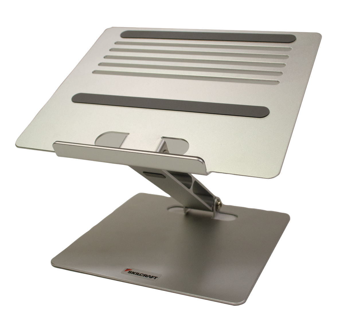 AbilityOne SKILCRAFT Keyboard Tray, Clamp-On, Height Adjustable, Black 7110-01-713-5954